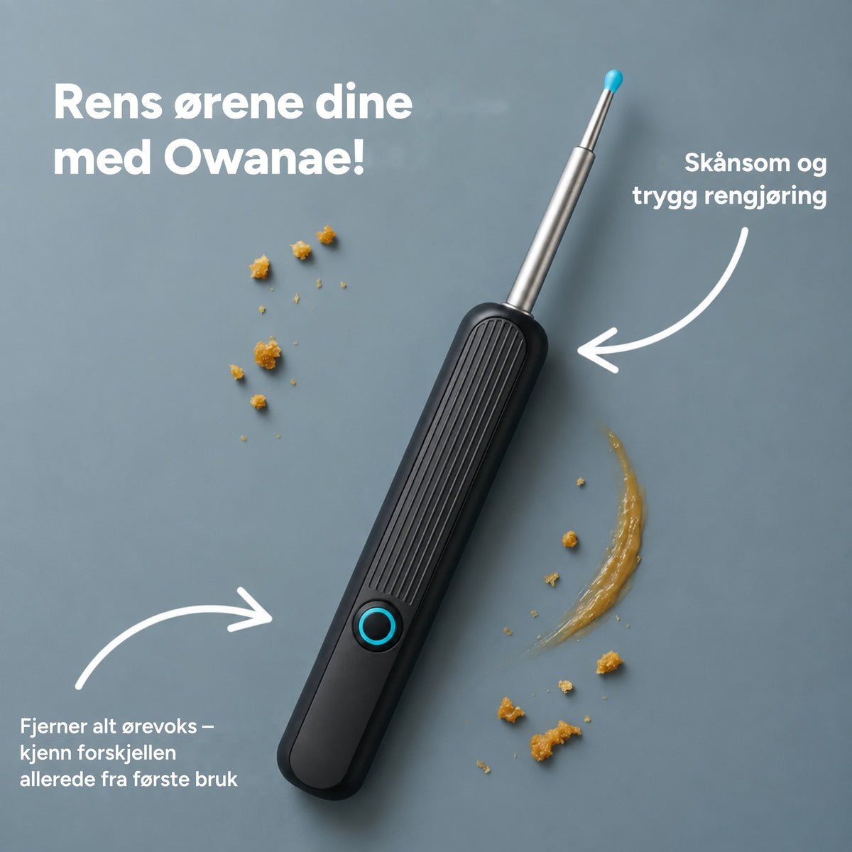 Rens ørene dine med Owanae