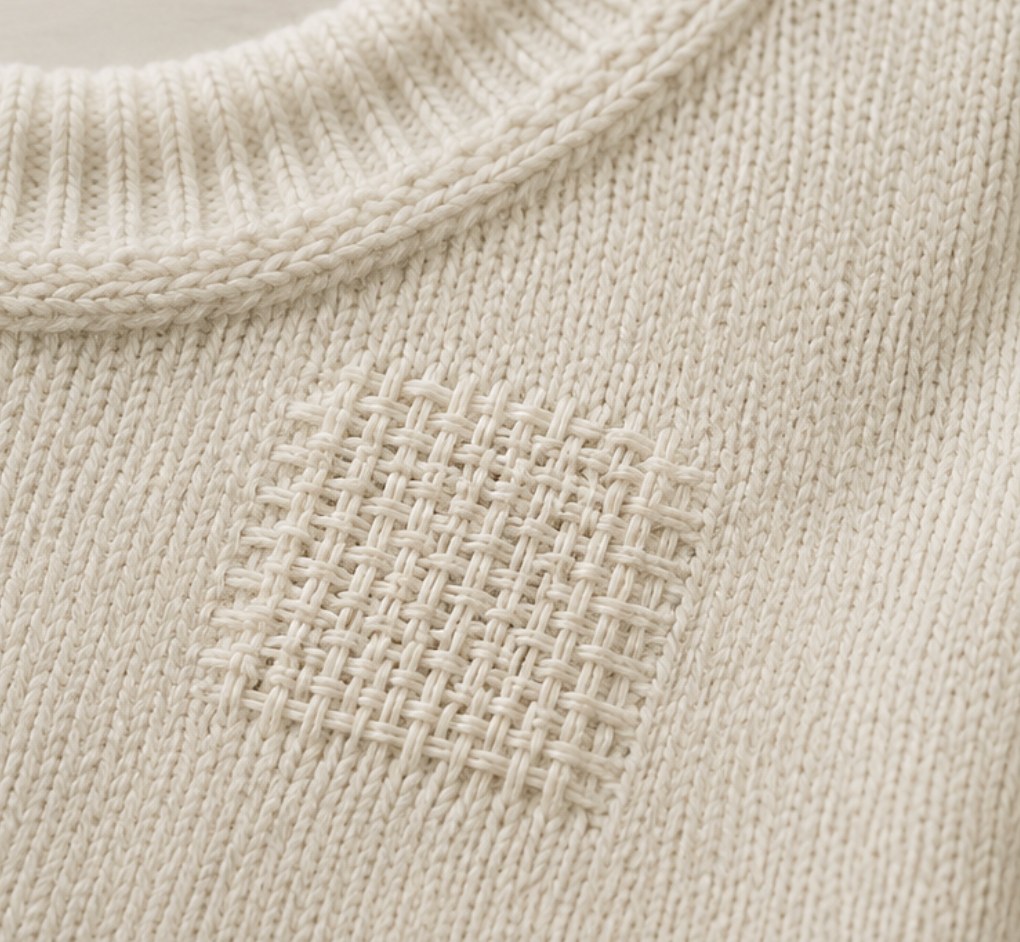 Knitla vevesett