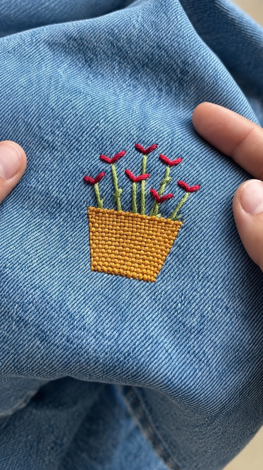 Knitla vevesett
