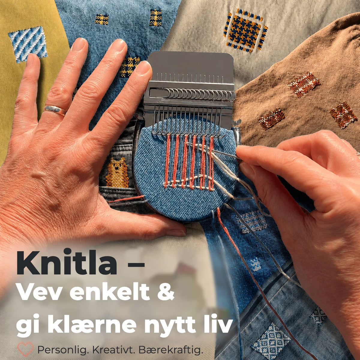Knitla vevesett
