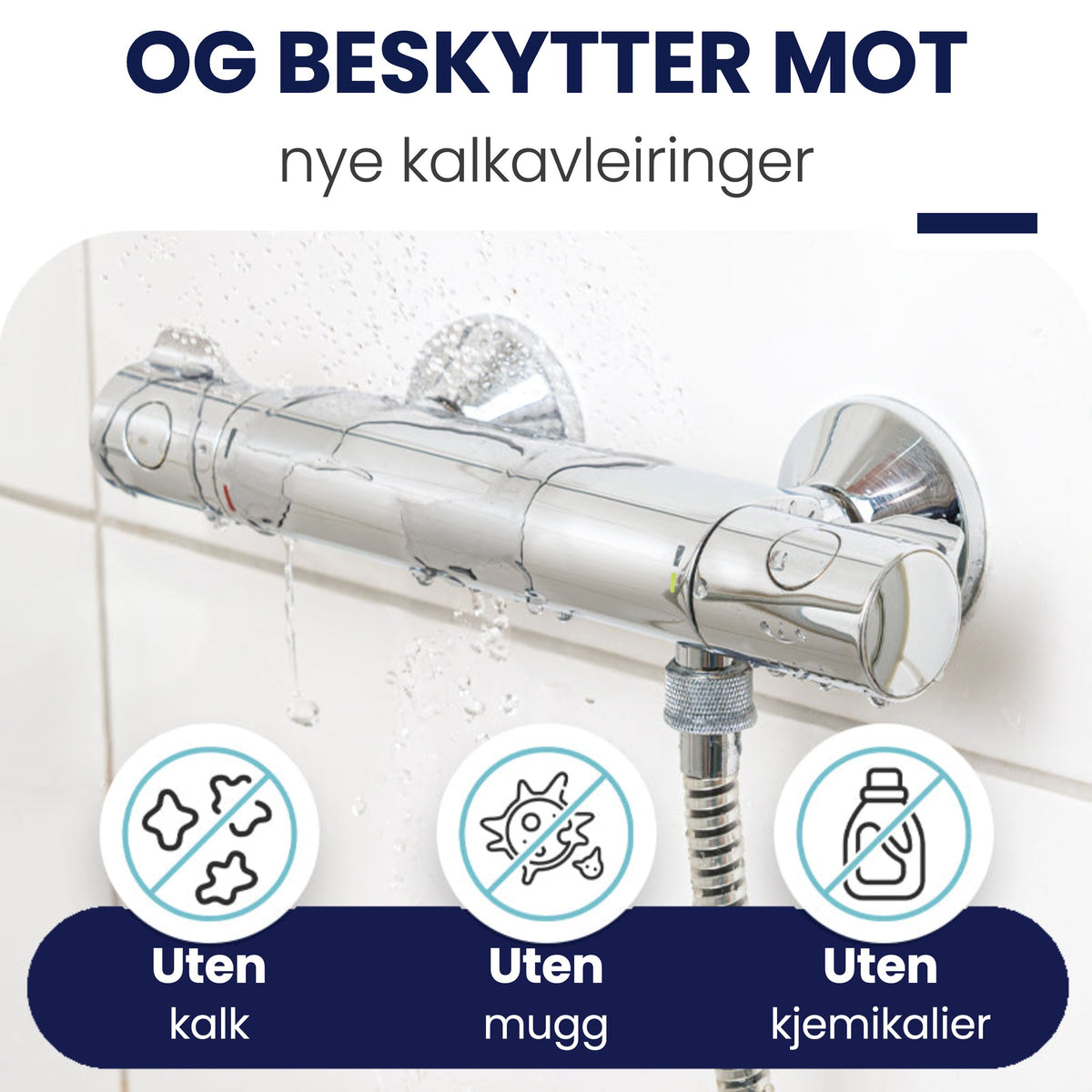 Beskytter mot nye kalkavleiringer