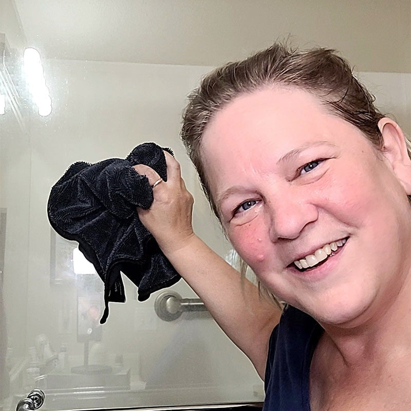 Owanae tørkeklut på badet